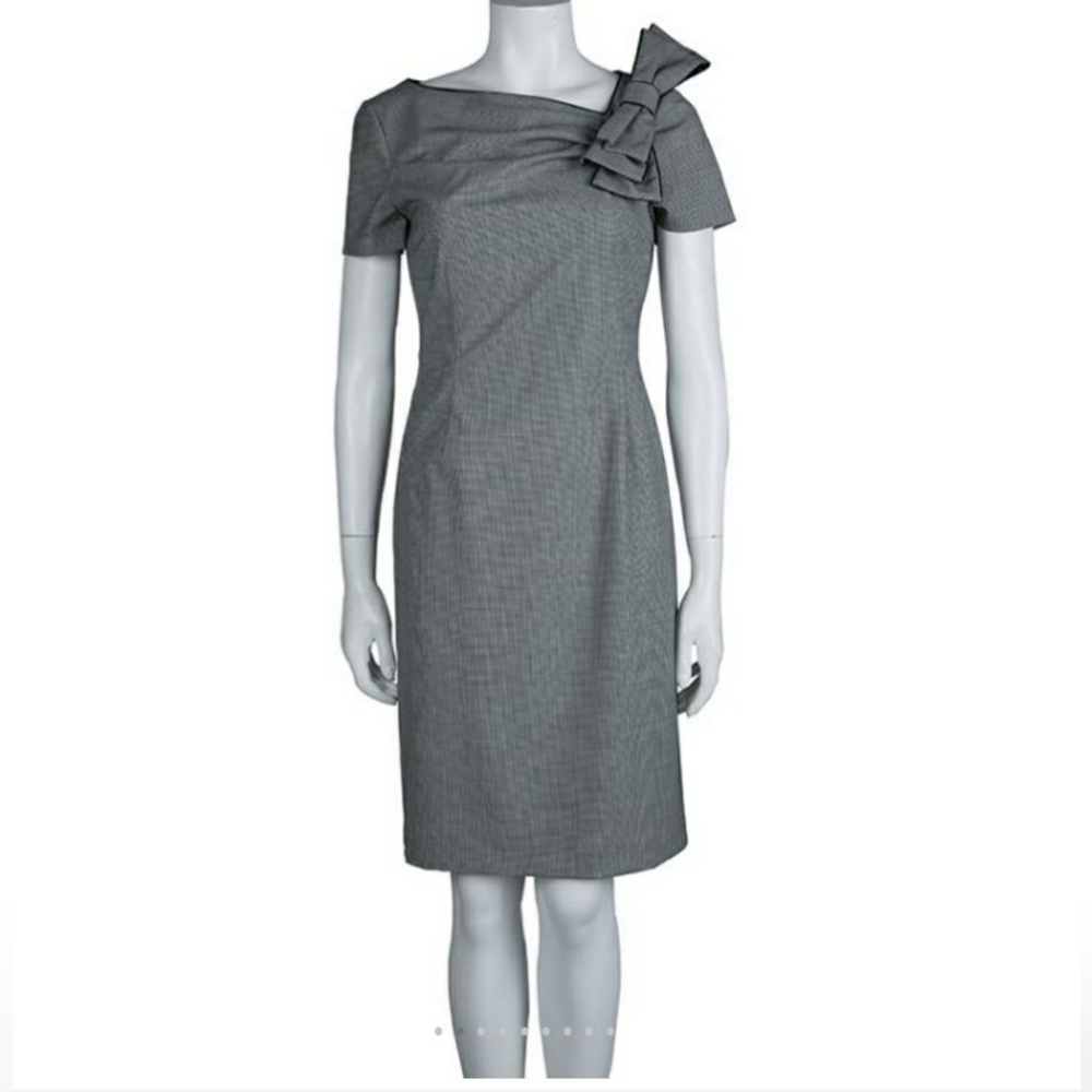 For @hannytan76 - RED Valentino Gray Monochrome Dress